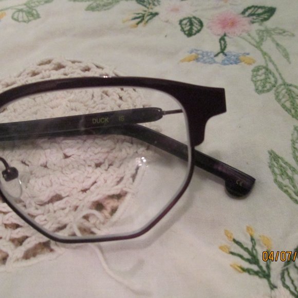 LA Eyeworks Purple Eyeglasses Brand New Fiction - Picture 6 of 10